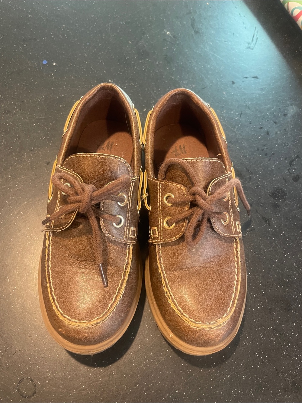 H&M Brown Boat Shoes - Size 11